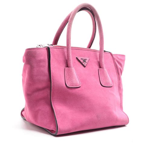 Prada Scamosciato Suede Tote 